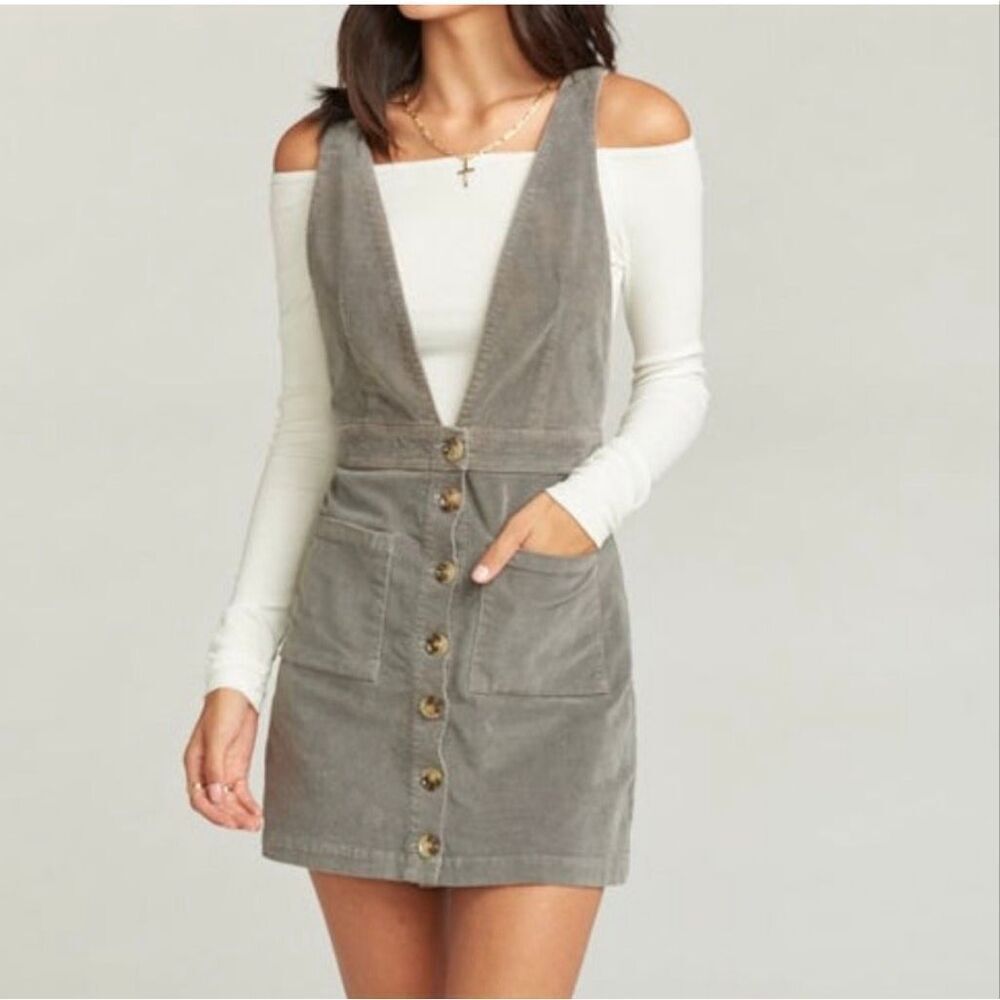 Show me your Mumu corduroy overall dress size XS
